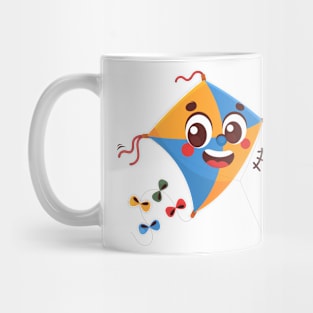 Kite Hand Drawn Mug